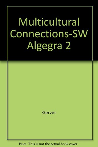 Stock image for Multicultural Connections-SW Algegra 2 for sale by Discover Books