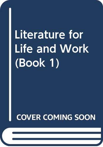 Imagen de archivo de South-Western Literature for Life and Work Book 1 Teacher's Edition a la venta por Allied Book Company Inc.