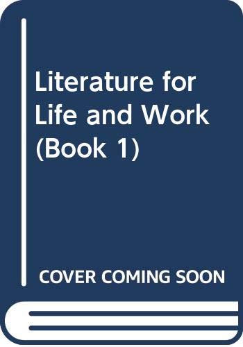 Stock image for South-Western Literature for Life and Work Book 1 Teacher's Edition for sale by Allied Book Company Inc.