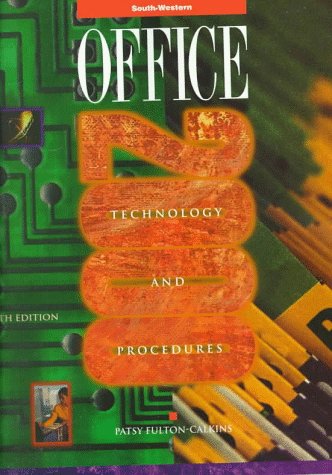 Imagen de archivo de Office 2000 : Technology and Procedures a la venta por Better World Books