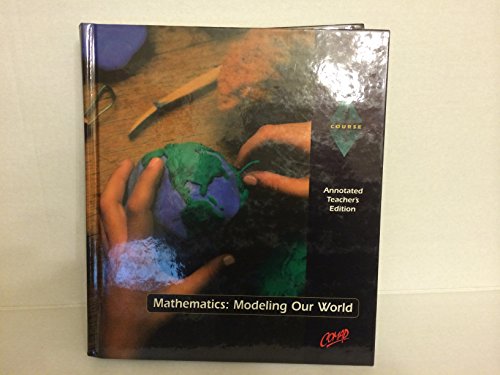 Stock image for Southwestern, Mathematics Modeling Our World Course 1 Teacher Edition, 1998 ISBN: 0538682116 for sale by BookHolders