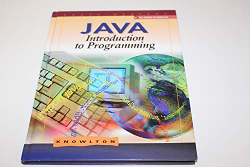 Stock image for JAVA: Introduction to Programming for sale by -OnTimeBooks-