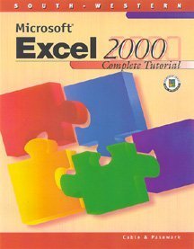 Microsoft Excel 2000: Complete Tutorial (9780538688369) by Cable, Sandra; Pasewark And Pasewark