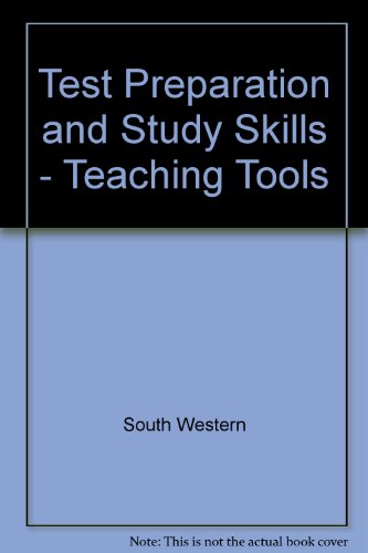 Stock image for Test Preparation and Study Skills - Teaching Tools [Paperback] by South Western for sale by Nationwide_Text