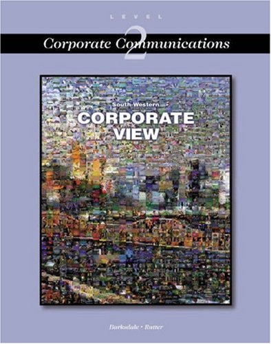 Stock image for CORPORATE VIEW CORPORATE COMMUNICATIONS for sale by Universal Store