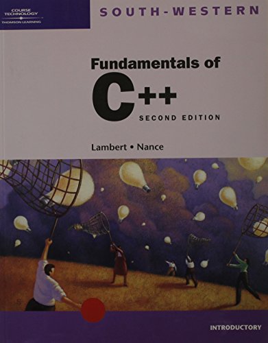 Stock image for Fundamentals of C++: Introductory Course for sale by HPB-Red