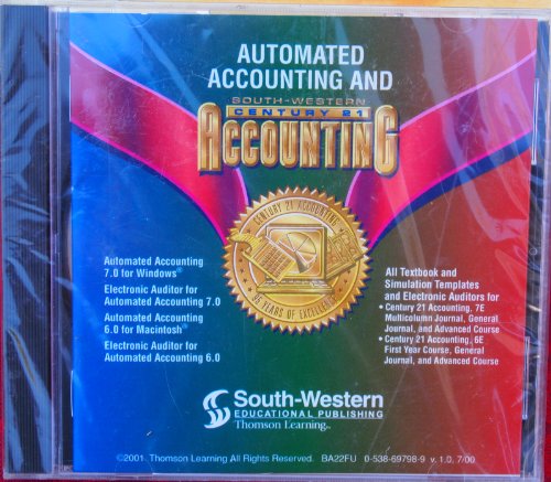 Automated Accounting and Century 21 Accounting Cd (9780538697989) by [???]