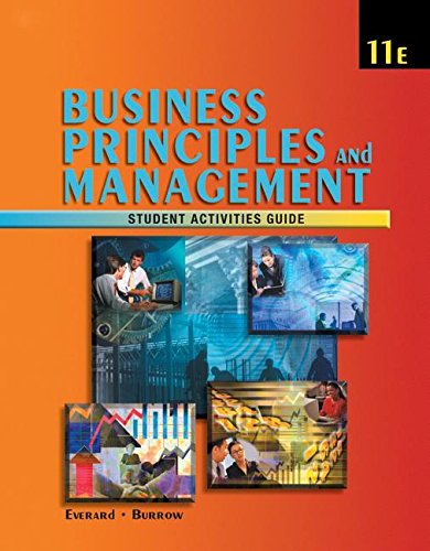 Stock image for Business Principles and Management - Workbook for sale by Nationwide_Text