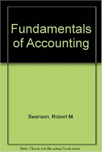 Beispielbild fr Fundamentals of Accounting zum Verkauf von Better World Books