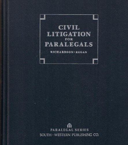 Immagine dell'editore per Civil Litigation for Paralegals (Paralegal series) venduto da Basement Seller 101