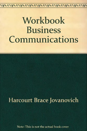 Imagen de archivo de Business Communication a la venta por Hawking Books