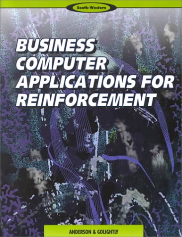 Beispielbild fr Business Computer Applications for Reinforcement zum Verkauf von SecondSale