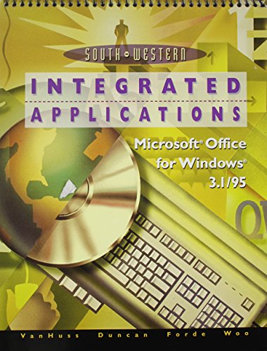 9780538720007: College Keyboarding Microsoft Word 6.0/7.0 Word Processing: Integrated Applications