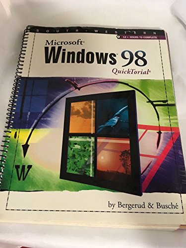 Stock image for Microsoft Windows 98 QuickTorial for sale by dsmbooks