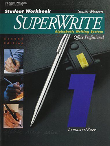 Imagen de archivo de Superwrite: Alphabetic Writing System, Office Professional, Volume One a la venta por ThriftBooks-Dallas