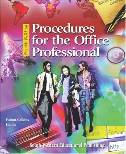 Beispielbild fr Procedures for the Office Professional : Text/Data Disk Package zum Verkauf von Better World Books