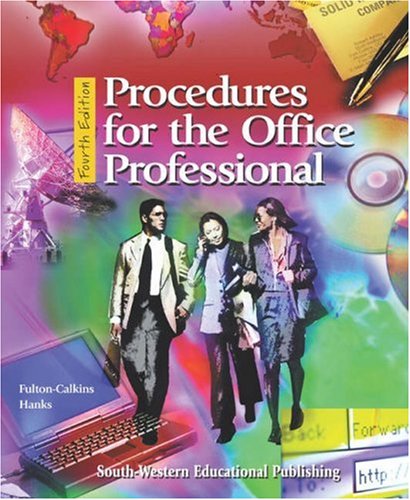 Imagen de archivo de Procedures for the Office Professional: Text/Data Disk Package a la venta por Anderson Book