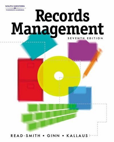 9780538724661: Records Management, Text/Disk Package