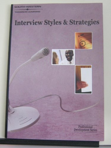 Imagen de archivo de Interview Styles & Strategies a la venta por Orion Tech