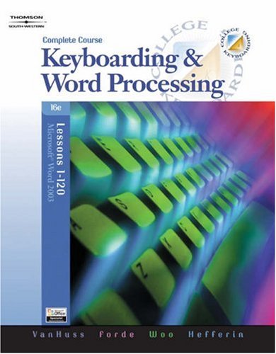 Imagen de archivo de College Keyboarding (Complete, Lessons 1-120 with Data CD-ROM) a la venta por SecondSale
