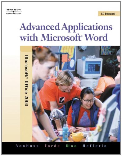 Stock image for Advanced Applications with Microsoft Word for sale by Better World Books