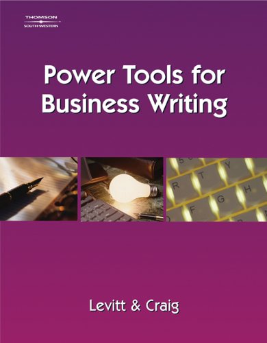 Beispielbild fr Power Tools for Business Writing zum Verkauf von Nationwide_Text