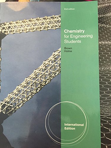 9780538733649: Chemistry for Engineering Students, International Edition