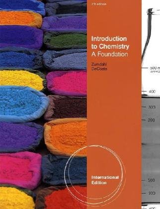 9780538735438: Introduction to Chemistry: A Foundation