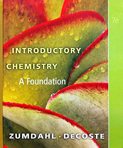 Imagen de archivo de Introductory Chemistry: A Foundation (Instructor's Edition) a la venta por ThriftBooks-Atlanta