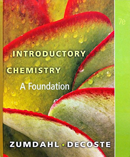 Stock image for Introductory Chemistry: A Foundation (Instructor's Edition) for sale by ThriftBooks-Atlanta