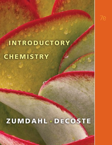 Introductory Chemistry (9780538736398) by Zumdahl, Steven S.; DeCoste, Donald J.