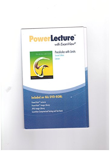 9780538738682: PowerLecture with ExamView, Precalculus with Limits
