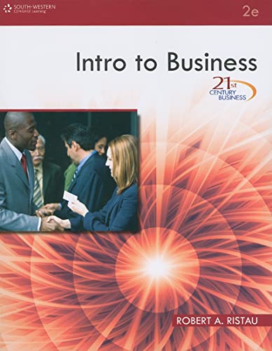 21st Century Business: Intro to Business (FBLA - All) (9780538740661) by Ristau, Robert A