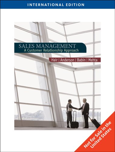 9780538743921: Sales Management: Building Customer Relationships and Partnerships