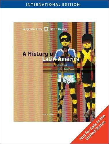 Imagen de archivo de A History of Latin America, International Edition a la venta por Blackwell's