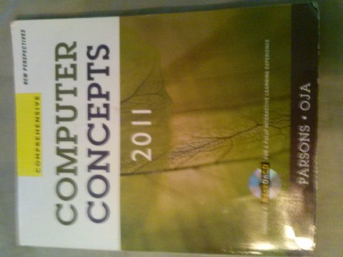 Stock image for New Perspectives on Computer Concepts 2011 : Comprehensive for sale by Better World Books