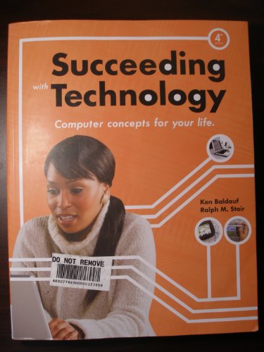 Imagen de archivo de Succeeding with Technology a la venta por Better World Books