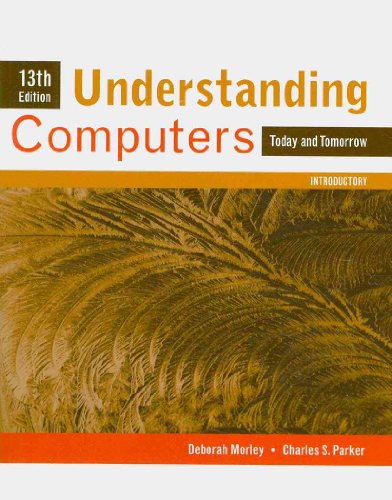 Imagen de archivo de Understanding Computers: Today and Tomorrow, Introductory (New Perspectives Series: Concepts) a la venta por HPB-Red