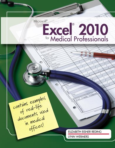 Imagen de archivo de Microsoft? Excel? 2010 for Medical Professionals a la venta por Better World Books