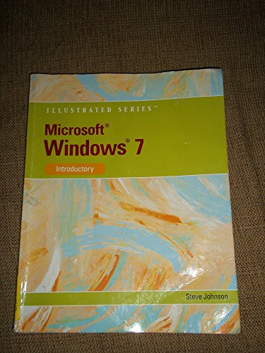 Beispielbild fr Microsoft Windows 7: Illustrated Introductory (Available Titles Skills Assessment Manager (SAM) - Office 2010) zum Verkauf von Wonder Book