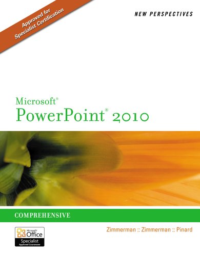 Beispielbild fr New Perspectives on Microsoft PowerPoint 2010, Comprehensive (New Perspectives (Course Technology Paperback)) zum Verkauf von Ergodebooks