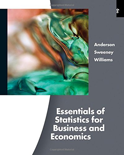 Beispielbild fr Essentials of Statistics for Business and Economics zum Verkauf von Better World Books
