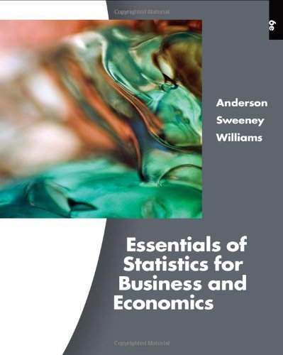 9780538754576: Essentials of Statistics for Business and Economics