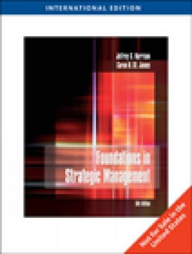 Stock image for Foundations in Strategic Management for sale by Books Puddle