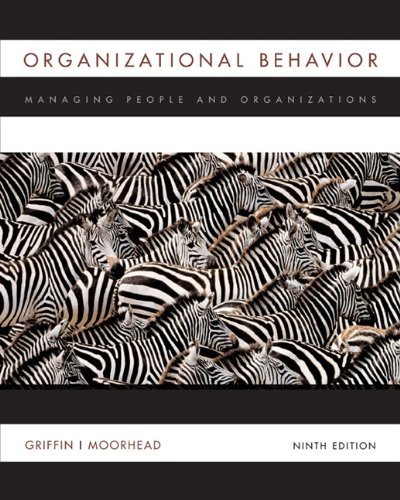 Bundle: Organizational Behavior: Managing People and Organizations, 9th + WebTutorâ„¢ on Blackboard Printed Access Card (9780538770972) by Griffin, Ricky W.; Moorhead, Gregory