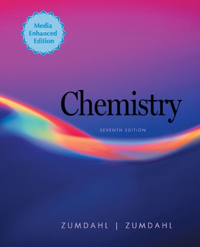 Bundle: Chemistry: Media Enhanced Edition, 7th + Student Solutions Manual (9780538794459) by Zumdahl, Steven S.; Zumdahl, Susan A.
