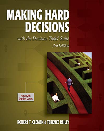 Stock image for Making Hard Decisions with DecisionTools for sale by Goodwill of Colorado