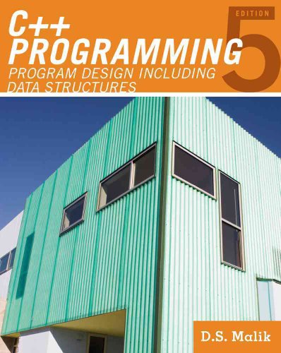 Beispielbild fr C++ Programming: Program Design Including Data Structures zum Verkauf von HPB-Red