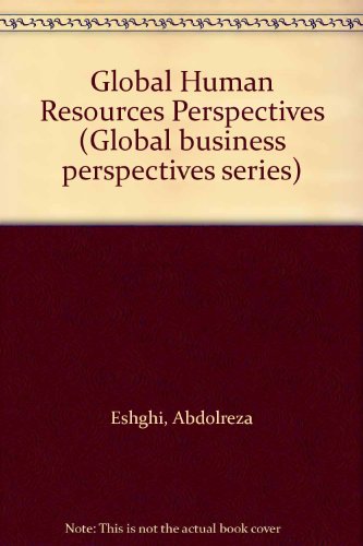 Stock image for Global Human Resources Perspectives for sale by Better World Books