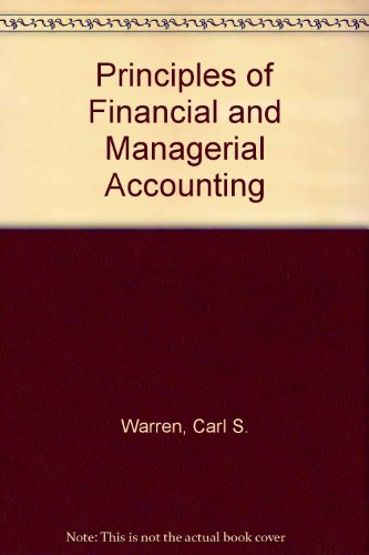 Stock image for Principles of financial and managerial accounting (AB-Accounting Principles) for sale by HPB-Red